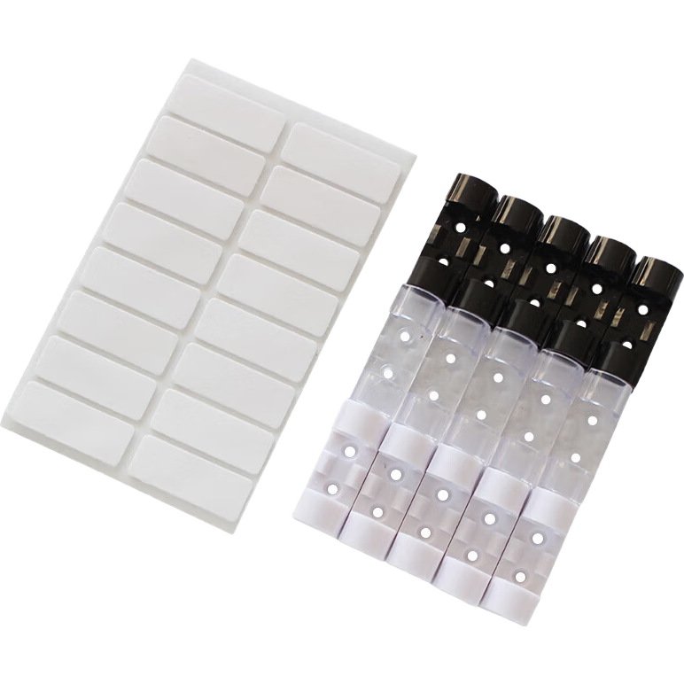 京惠思创理线器电线收纳插排固定墙面自粘卡扣无痕线卡子网线走线神器16只