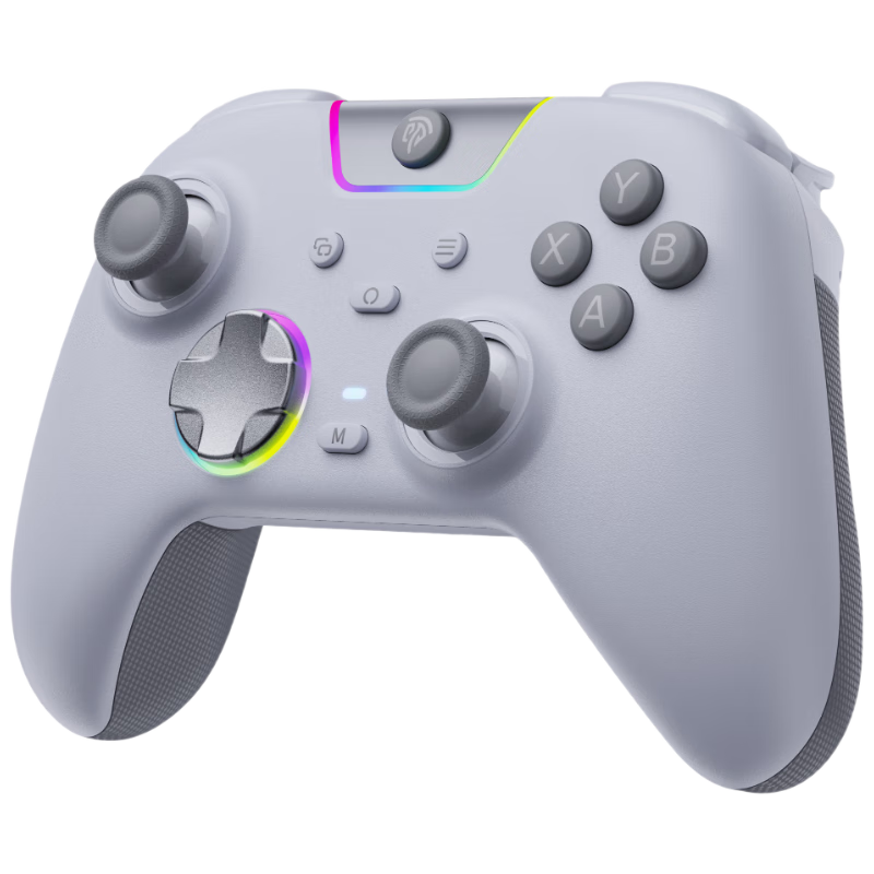 易速马绝影X05pro游戏手柄pc电脑黑神话steam空洞骑士丝之歌蓝牙switch2代无线手机ipad静音手柄白