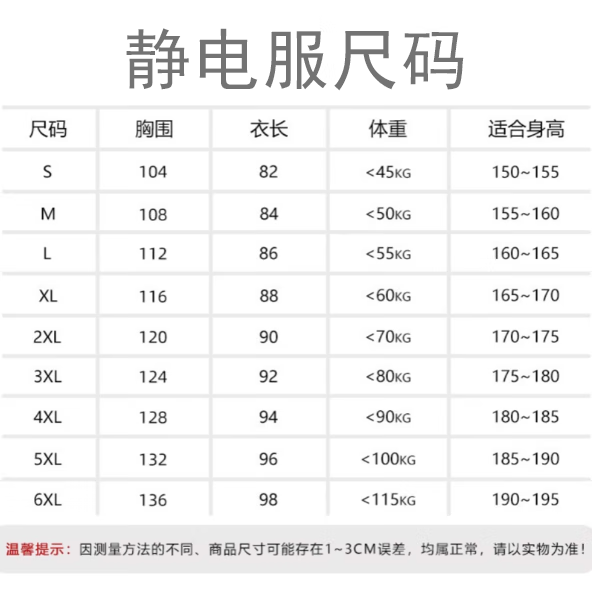 奥义驰防尘工作服防静电连帽分体服无尘防护服电子车间洁净服净化服男女 蓝色连帽分体服 6XL 【建议200-220斤】