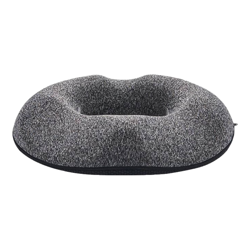 睡眠博士（AiSleep）尾椎骨減壓坐墊甜甜圈美臀墊久坐不累記憶棉回彈坐墊 灰色 其他規(guī)格