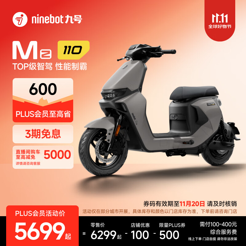 九号（Ninebot）【千玺同款】Mz 110 电动自行车2025款 智能智驾 长续航可上牌 【门店自提】 到门店选颜色