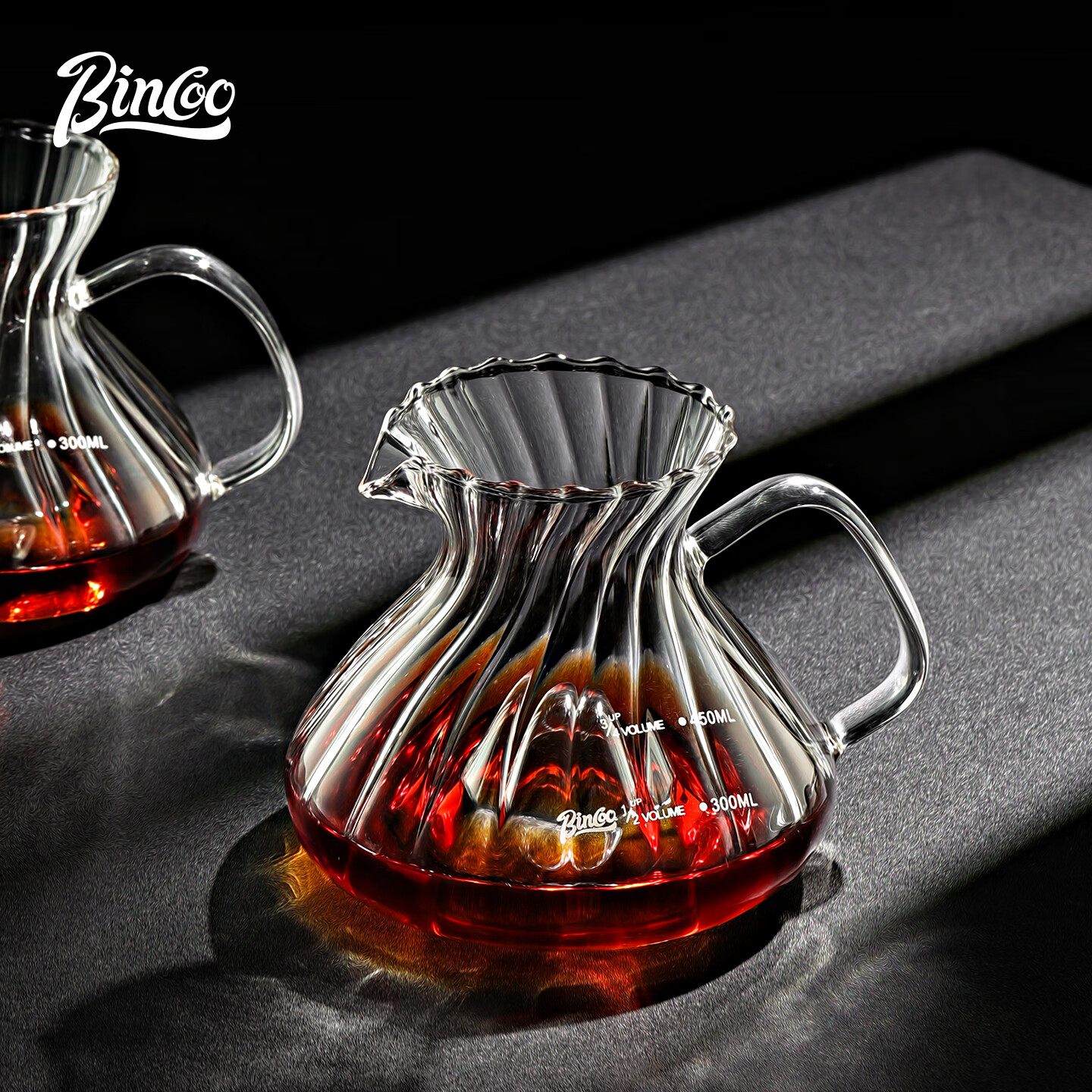 Bincoo手冲咖啡壶套装v60螺纹滤杯过滤器具冷萃品鉴萃取杯分享壶