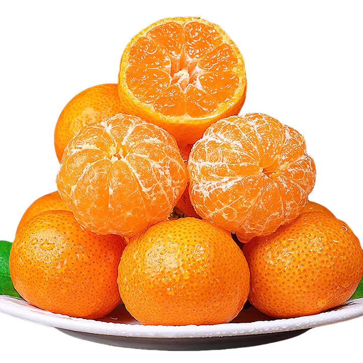 懒鲜生广东正宗沙糖桔清甜无渣砂糖橘 8斤净重 大果（50-60mm）
