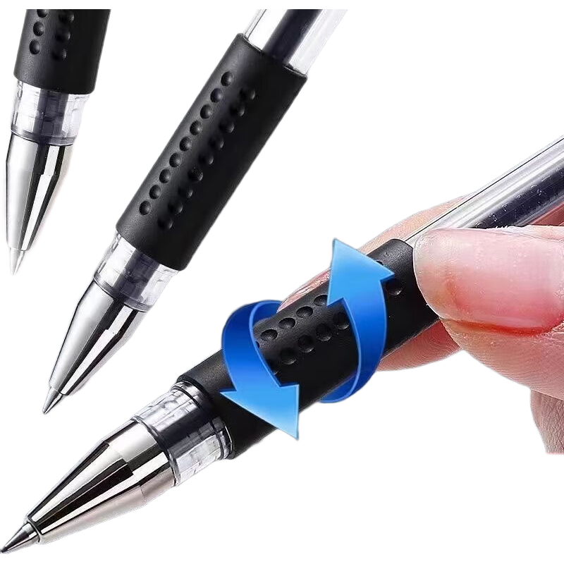 ŷ�����Ա����ӵ�ͷ�����Ա�ˮ�Ա�ѧ�����԰칫��ǩ�ֱ�Բ��� ��ɫСŷ���5֧װ 0.5mm 0.9Ԫ