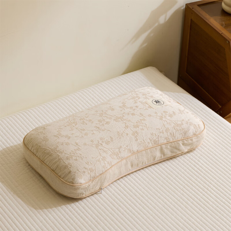 元族2025新款A类水洗棉麻荞麦枕枕头枕芯 棉麻荞麦枕 60cm 30x/只