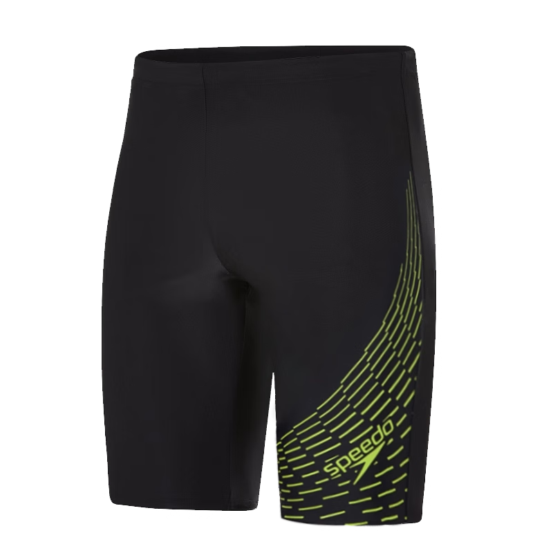 速比濤（Speedo）游泳褲男專業(yè)五分男士泳衣泳鏡泳帽套裝防尷尬游泳裝備 進(jìn)口泳鏡泳帽泳褲套裝-紅色 M (34) 身高175/體重75/腰圍86