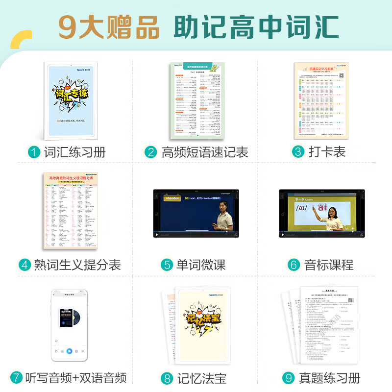 星火英语高中英语词汇3500高考英语词汇单词书乱序版2026新高考英语词汇必背3500词课标大纲随身速记词典高一二三教辅资料记背高频词 高中英语词汇乱序版【赠学练测小程序+词汇练习册】
