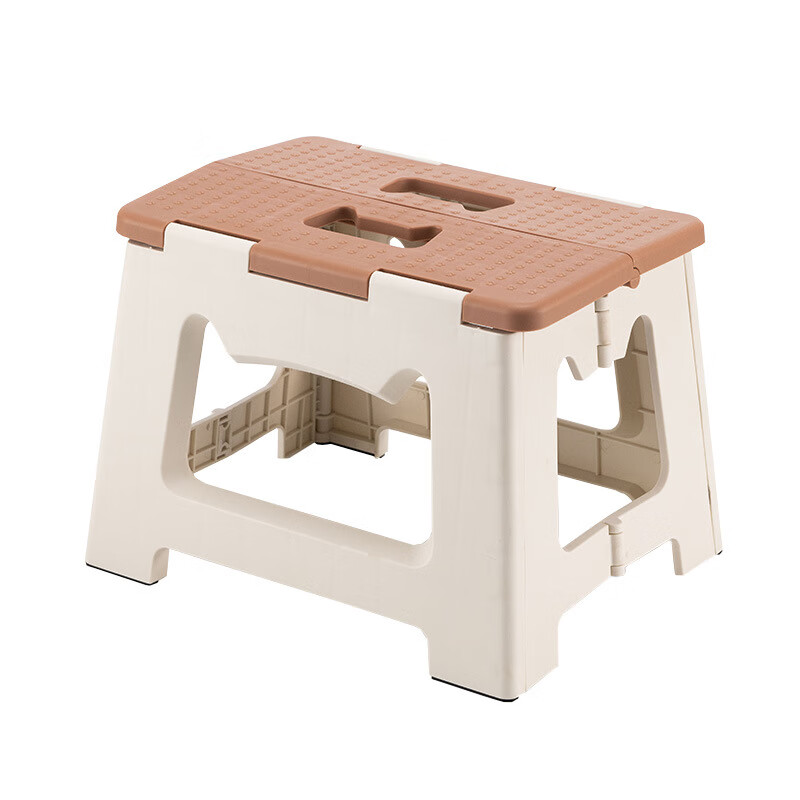 【精选】新款便携式可折叠凳子摆地摊塑料椅子火车折叠户外手提钓 松柏绿【高22.5cm】（1个装）