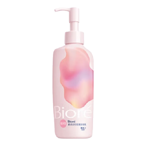 碧柔（Biore）自在轻润卸妆乳 200ml 水油双效滋润型 卸后不紧绷 女神节礼物