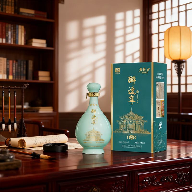 老龙口 醉辽宁52度500ml 优级浓香型白酒 东北高粱收藏送礼 52度 500mL 1瓶