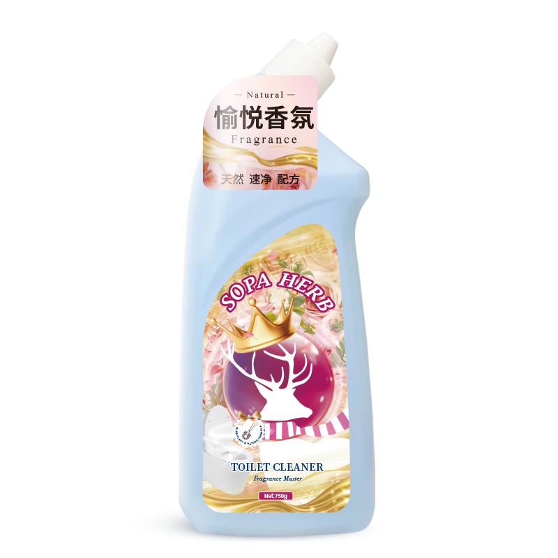 南堡（Numbudh）洁厕灵750g 香氛除臭洁厕液厕所马桶清洁剂去污除味 有效抑菌