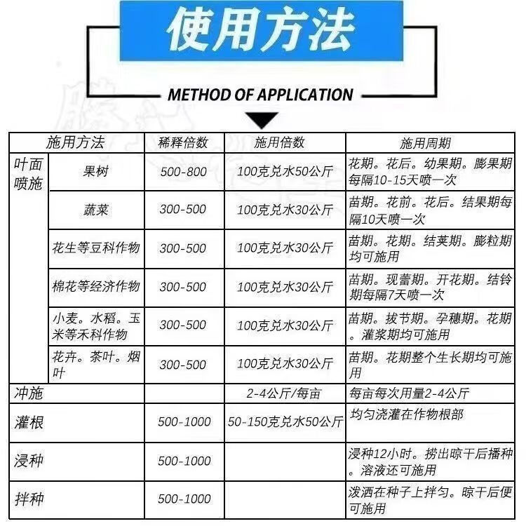 磷酸一铵高效水溶肥磷酸一铵农用叶面肥磷肥氮肥全水溶复合肥正品 50斤整袋