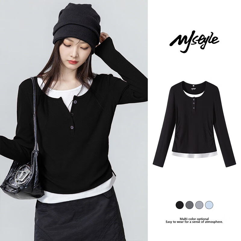 ���ڲ�����MJ STYLE����������T��Ů2026�괺���¿��������������Ŵ�����ڴ����� 53.9Ԫ