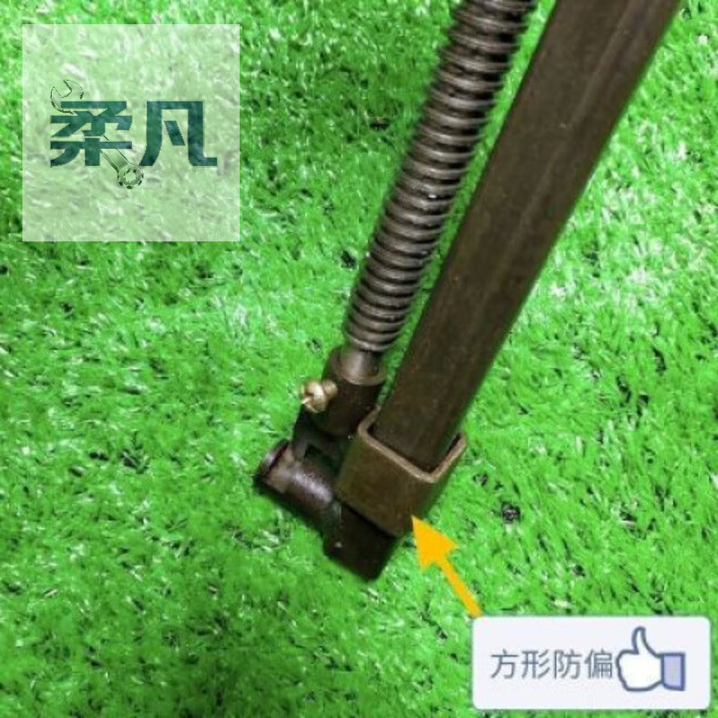 三栖虎2025新款方加固形夹子开夹器快速手工圆钢普通扁钢螺纹钢可调节