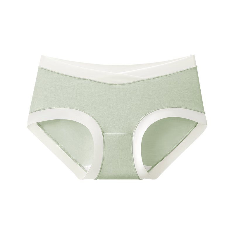 十月結(jié)晶孕婦內(nèi)褲懷孕期專(zhuān)用孕中晚期低腰內(nèi)褲襠部棉大碼孕期4條 M碼