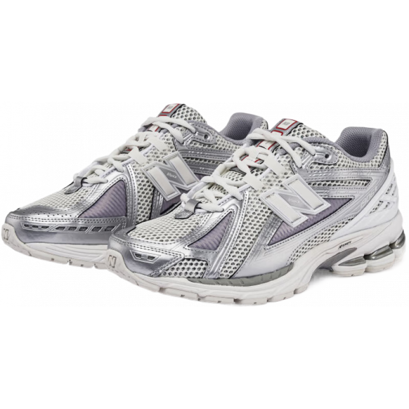 NEW BALANCE NB1906R官方老爹鞋男鞋女鞋秋冬复古透气厚底百搭网面休闲运动鞋 银色/白色 M1906RCB 38 (脚长23.5cm尺码详询客服)