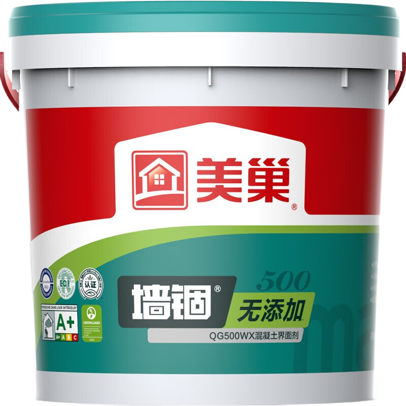 美巢北京墻固界面劑地固混凝土固化處理劑水泥墻面增強加固劑 QG500WX透明墻固界面劑18KG