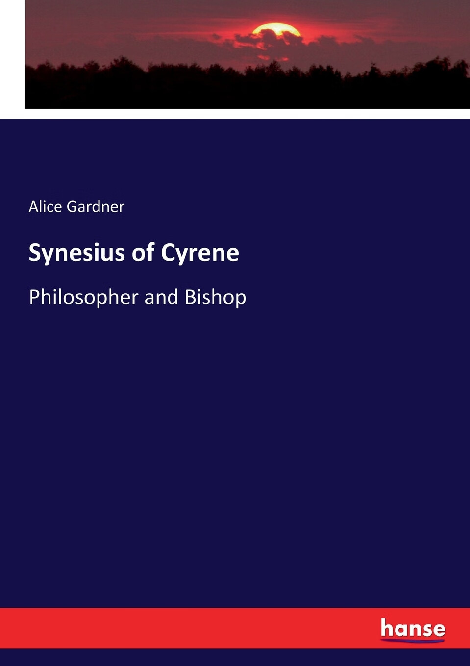 【预售 按需印刷】synesius of cyrene