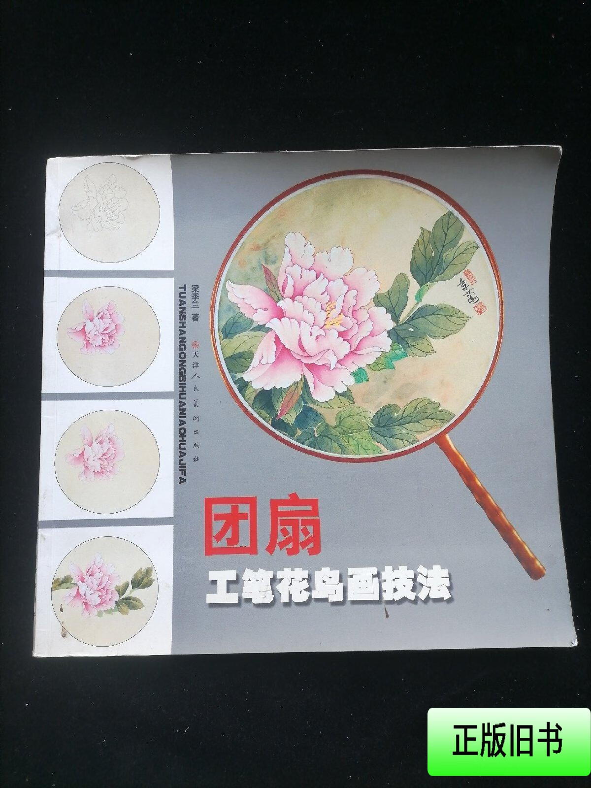 团扇工笔花鸟画技法 梁季兰