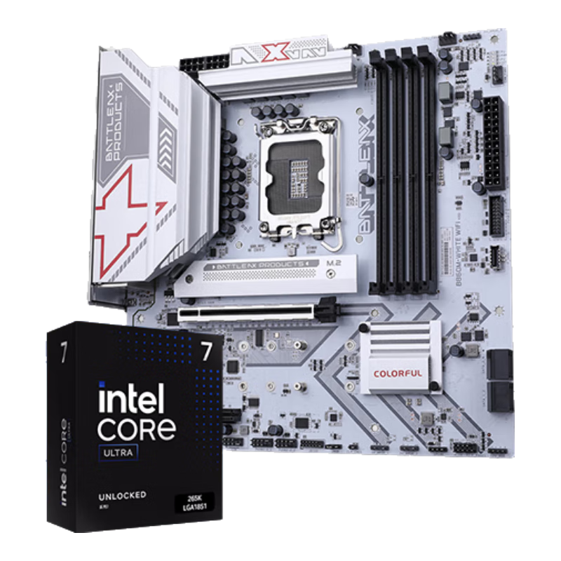 ڲ߲ʺӢض  Ultra 7/5 265K/230F/225Uװ  Z890/B860/H810 DIYװ CPUװ B860M-WHITE WIFI  Ultra7 265KԭС2020̡߳ 2469Ԫ