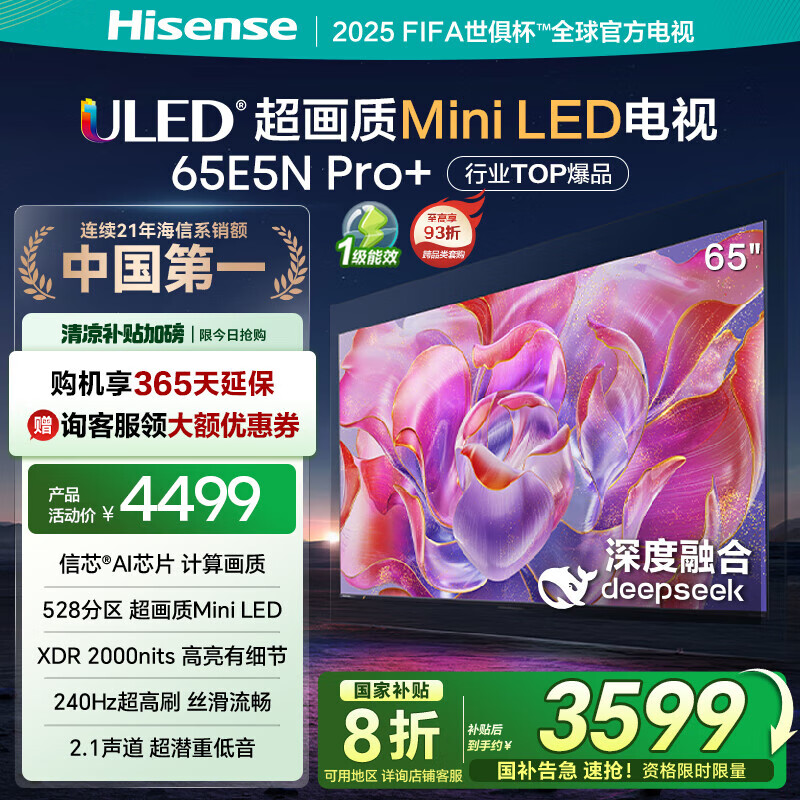 Hisense/���� ���� 65Ӣ�� E5N Pro+ 65E5ND-PRO