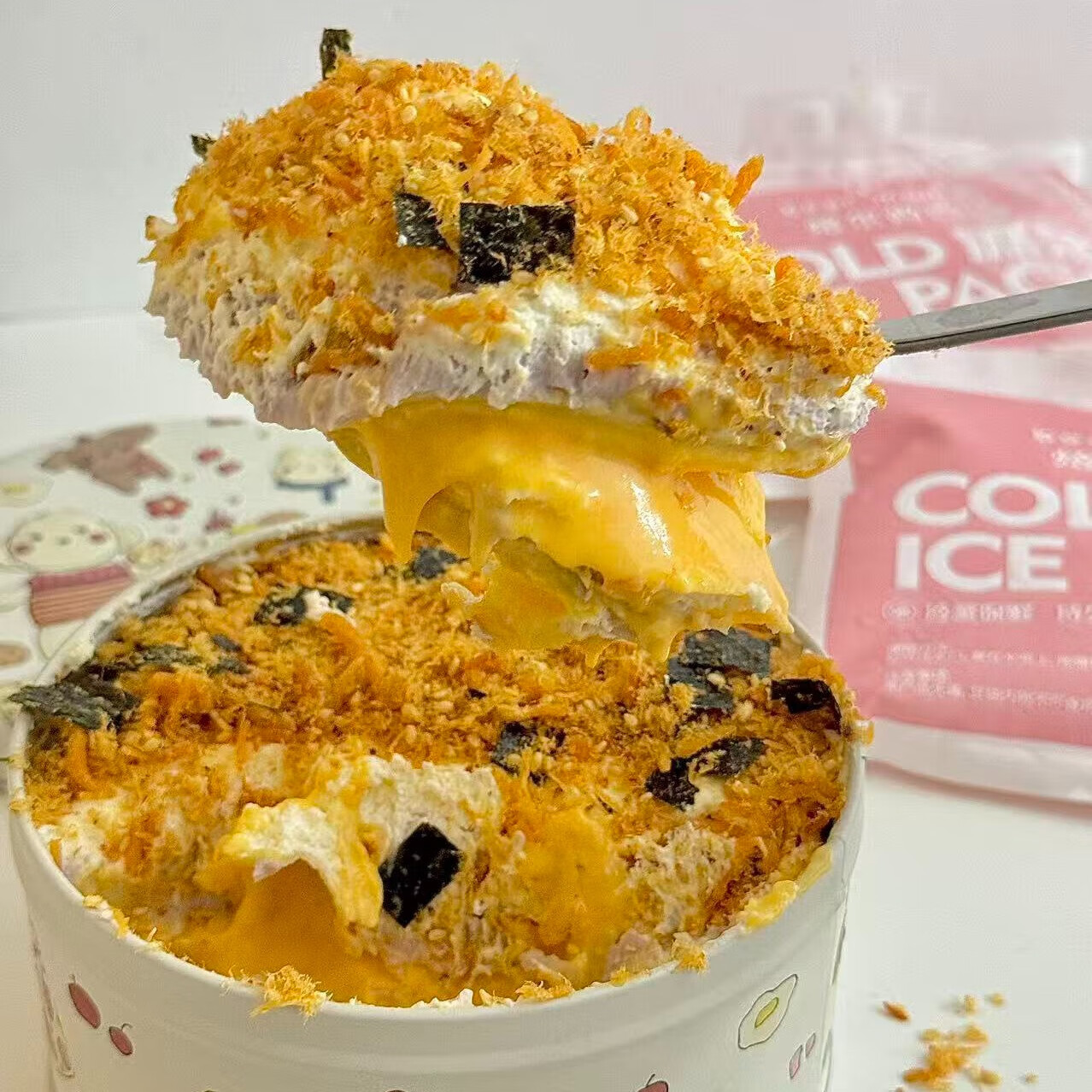 焙尔妈妈奶黄芋泥肉松蛋糕·五寸动物奶油新鲜好吃生日蛋糕下午茶休闲甜品 奶黄芋泥蛋糕铁罐5寸600g*1盒 顺丰发货(下单前请看详情页第一张)