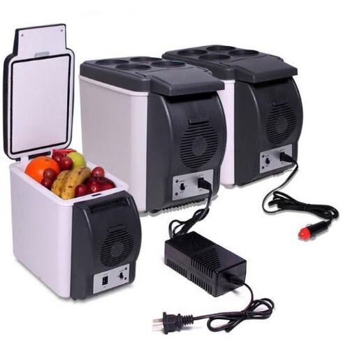 厂家直供车载冰箱车家两用迷你冰箱12v24V轿车货车通用便携 6L通用-轿车货车家用