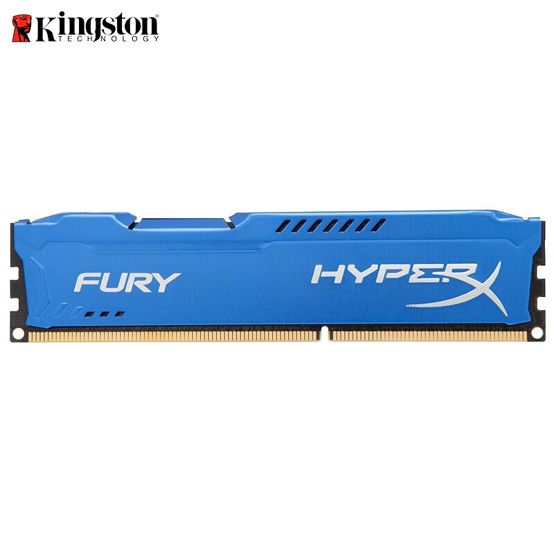 金士顿（Kingston）骇客X条Fury DDR3 1866兼容1600台式机内存条8g4g马甲条 蓝色台式机内存条8G