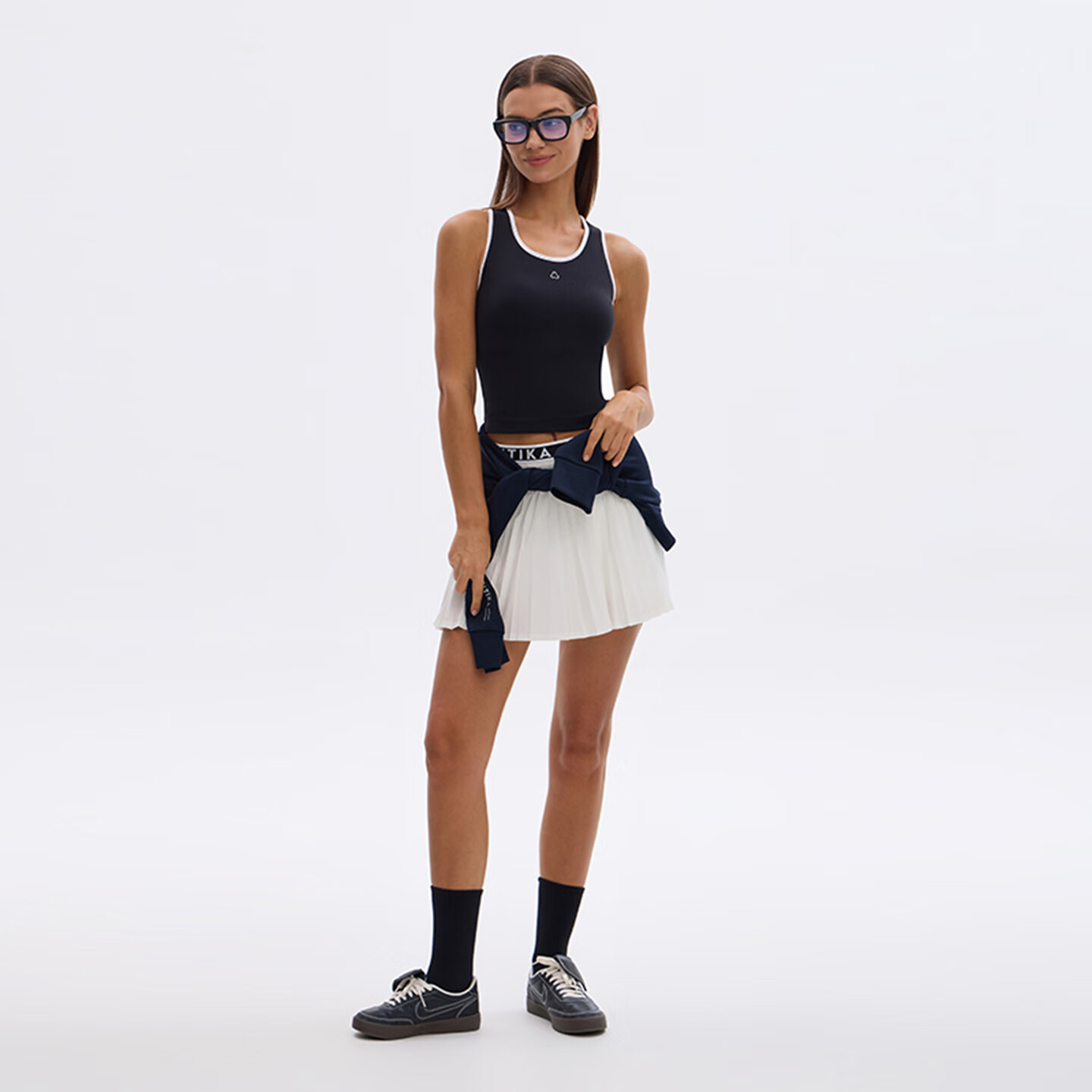 TITIKA ACTIVE运动内衣女防震跑步瑜伽背心58B11133 黑色 XS