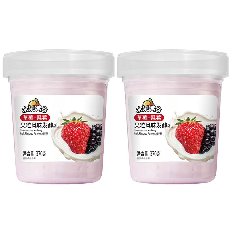 ��ϣ�� ������������ ��װ ���·����� ��ݮɣ��ζ 370g 2�� 15.9Ԫ