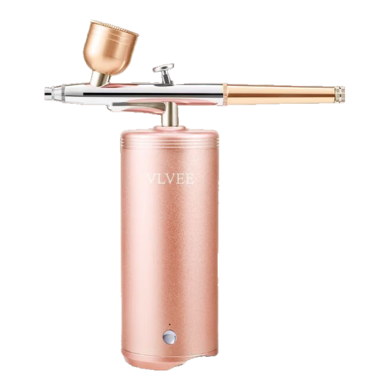 VLVEE法國(guó)VLVEE高壓納米噴霧注氧儀家用小型臉部補(bǔ)水儀手持噴槍導(dǎo)入儀 香檳金[2檔調(diào)節(jié)/強(qiáng)壓霧化]凈膚沁潤(rùn)