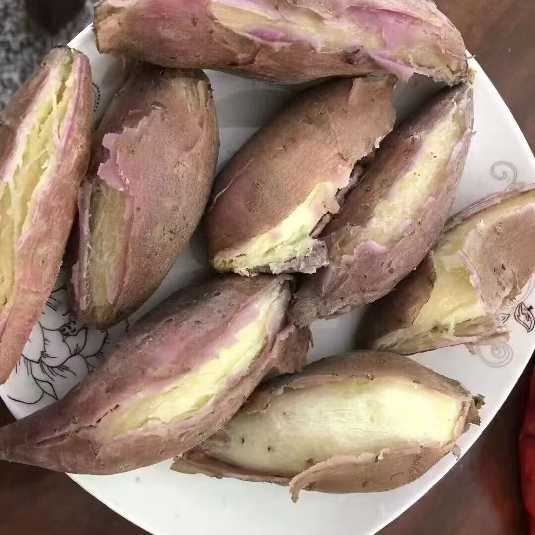 茂名新鲜冰淇淋红薯3-9斤粉面口杂粮产地直发新鲜现货可水培红薯 冰淇淋红薯中薯5斤 单果约2-8两之间