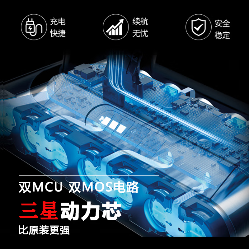 BNDZ适配Dyson戴森吸尘器电池V6V7V8V10V11三星原装21700-50S电芯长续航安全耐用大容量戴森吸尘器配件 戴森V11电池-卡扣款【5000mAh】三星电芯