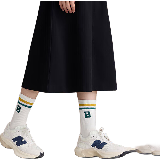 NEW BALANCENB WRPD Runner 蛋壳鞋厚底老爹鞋舒适百搭男鞋女鞋运动休闲鞋 米白色 UWRPDCCH 42 脚长26.5CM