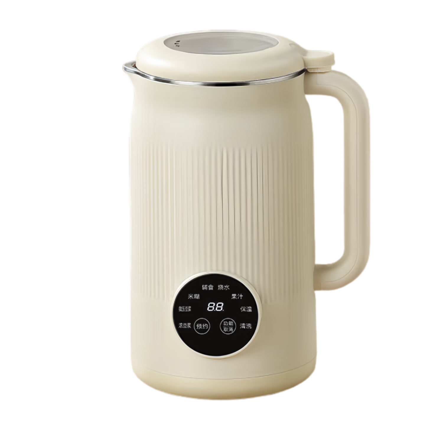 九阳佳人豆浆机全自动免煮2025新款破壁机五谷杂粮静音多功能家用米糊机3-4-5人大容量1-2人 竖纹【升级精钢14叶刀】 1L