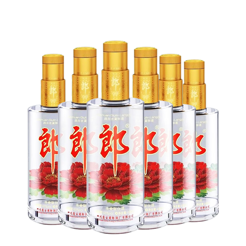 LANGJIU/�ɾ� ˳Ʒ�ɽ�� 45�� ������ 480ml 6ƿ 232Ԫ