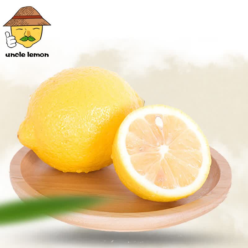 uncle lemon四川特产黄柠檬新鲜水果安岳小柠檬皮薄多汁一颗奶茶店榨汁产地 3斤小果(单果重量60g左右)