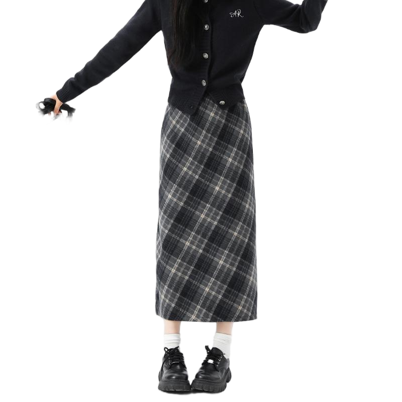 ���ڲ�����MJ STYLE���Ӹ��Ӱ���ȹŮ2025�¿��������ݿ�������г�ȹ�� �ڻ� XL 59.8Ԫ