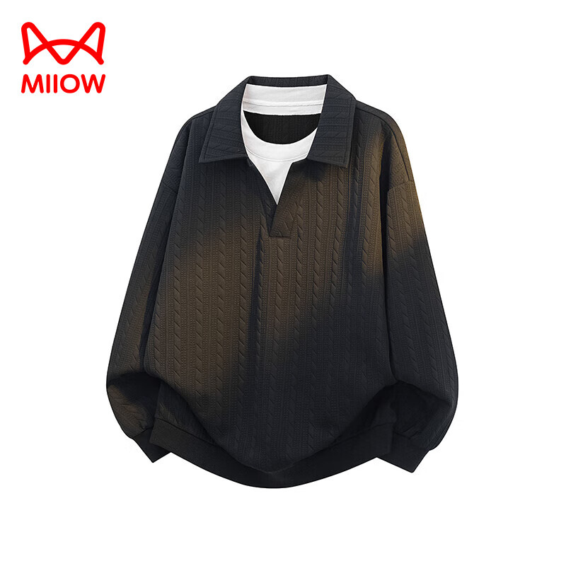 ���ڲ�����è�ˣ�MiiOW����ϵ�ٴ������ƴ�ӷ��������п�＾���ƿ���ootd������������ ��ɫ XL 79Ԫ