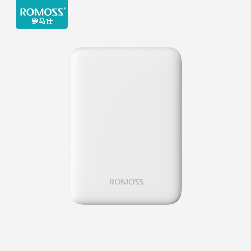 罗马仕(ROMOSS)PSP05超薄小巧充电宝5000毫安时手机移动电源锂聚合物电芯双USB输出适用苹果安卓小米华为
