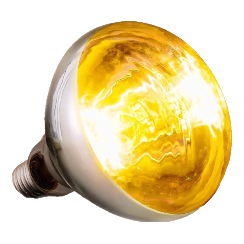 浴霸灯泡防水防爆取暖灯泡275瓦老式卫生间浴室照明壁挂灯暖专用 银色-高165mm宽125mm【1只特惠装】速热钢化