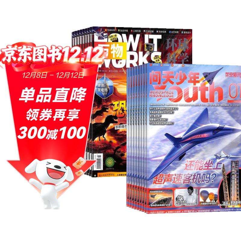 问天少年+万物杂志组合订阅 2026年1月起订 1年组合共24期 （先发“杂志订阅清单”）