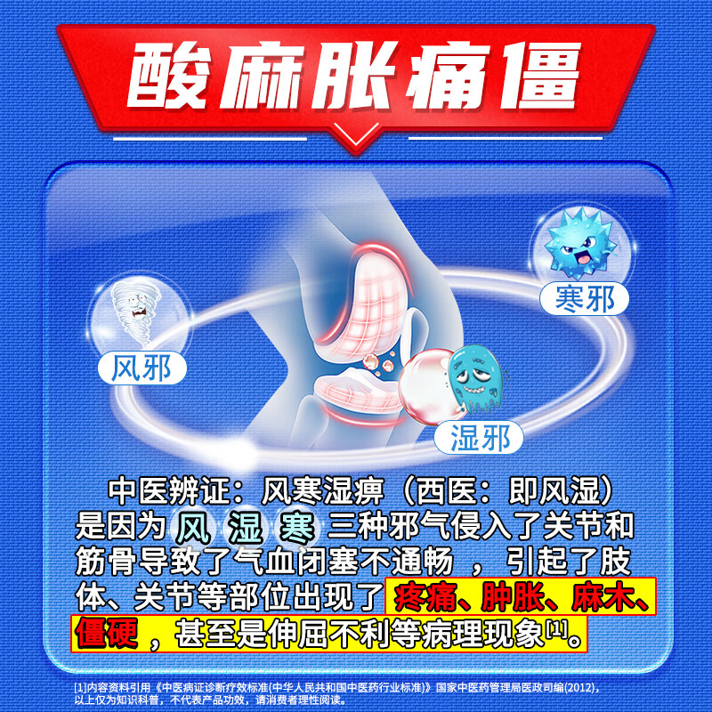 [金顶皇]钻山风合剂 150ml 1盒装 膝关节疼痛专用药 专治风湿性类风湿性关节炎膝关节肿胀关节疼痛滑膜炎半月板损伤 请按症状轻重+选购用药量