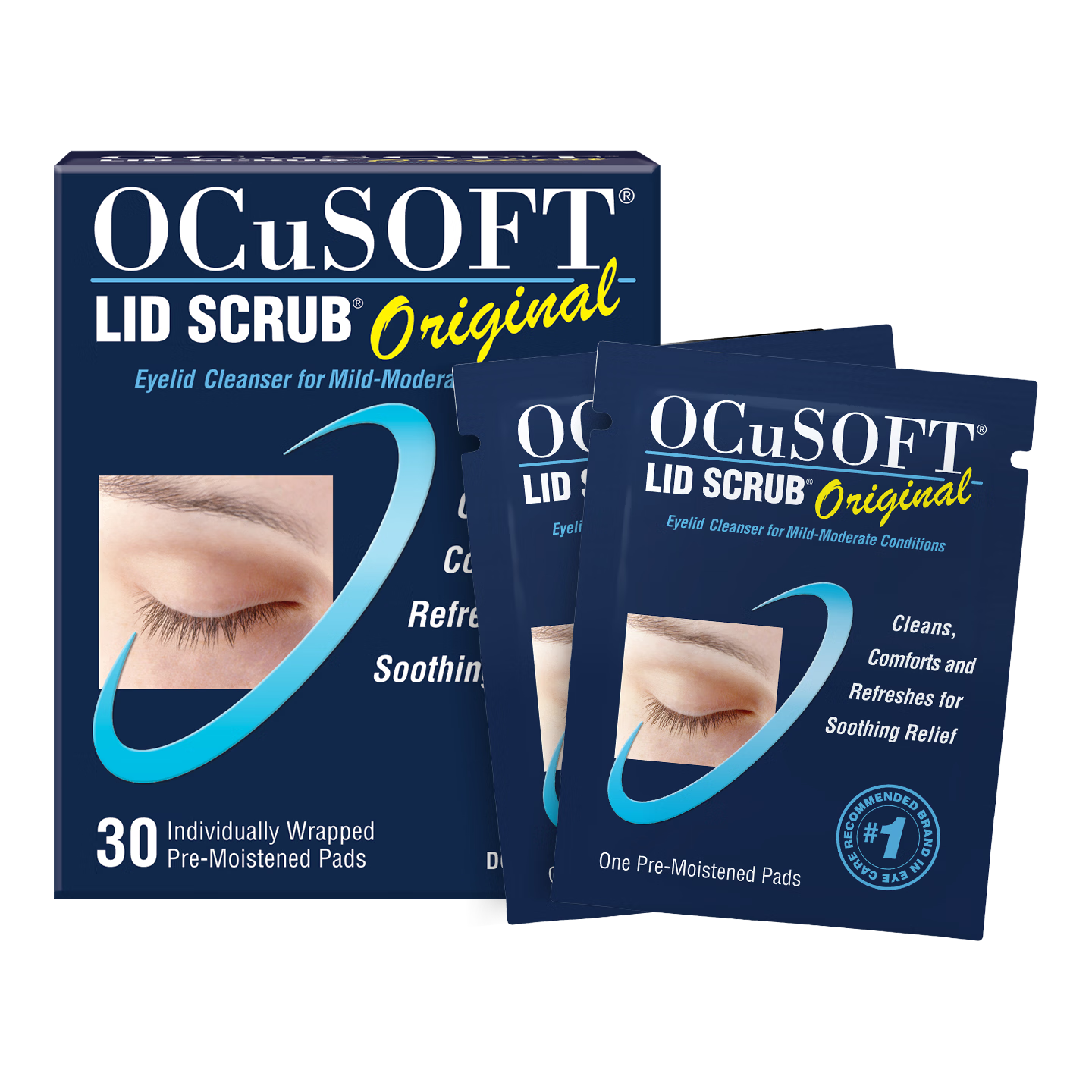 OCuSOFT��ж��ױ��������ʪ�� �����������۲��� ��������֬ 1�У�30Ƭ 156.32Ԫ
