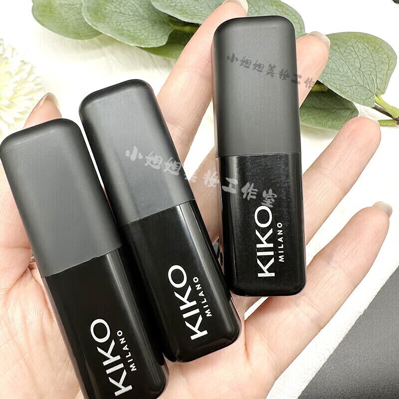 KIKO小黑管4系经典口红保湿滋润404 407 431 413 414 433 432 436号 #435-浆果红棕色3g