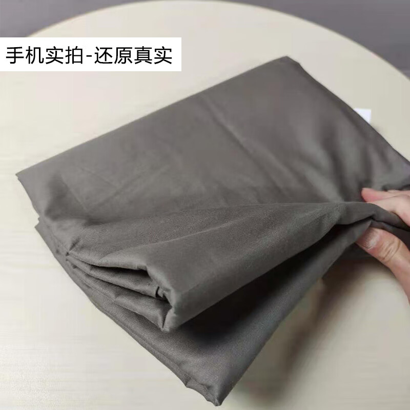 眷耐超大床单3x2.5米纯棉大炕单全棉单件简约单双人加厚加大尺寸家用 绅士灰 单件床单适合宿舍上下铺 120cm*230cm
