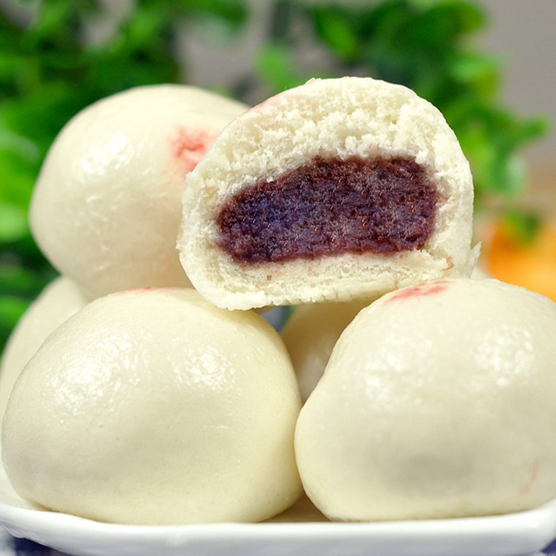 十里馋豆沙包子   速冻早餐点心冷冻小包子速食豆沙酱家庭装儿童面点