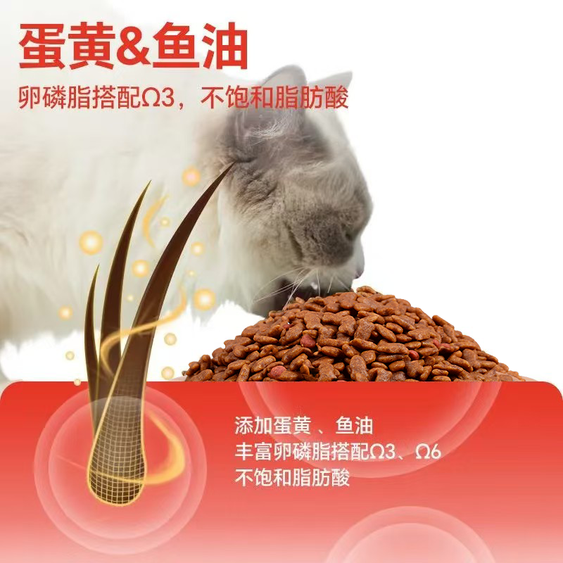 伊萨全价猫粮成猫幼猫海洋鱼味 鱼肉味10kg