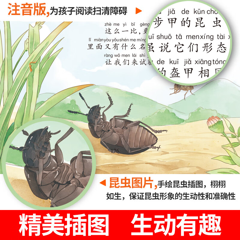 法布尔昆虫记彩图注音版二三年级上下册课外阅读书经典名著老师推荐寒暑假阅读书目儿童文学木偶奇遇记6-8-10岁儿童读物 【注音版】昆虫记+木偶奇遇记 法布尔昆虫记彩图注音版二三年级上下册课外阅读书经典名著老师推荐寒暑假阅读书目儿童文学木偶奇遇记6-8-10岁儿童读物 【注音版】昆虫记+木偶奇遇记