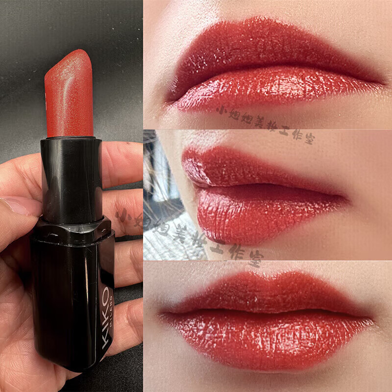 KIKO小黑管4系经典口红保湿滋润404 407 431 413 414 433 432 436号 #435-浆果红棕色3g